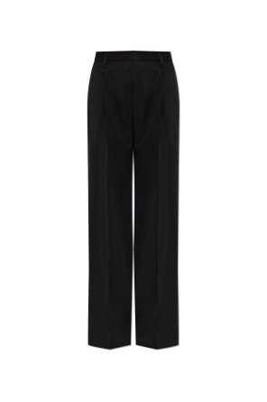 Saint Laurent Silk high-waisted pants | Women's | Vitkac